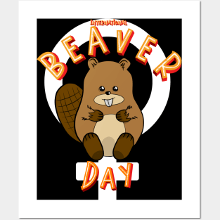 International Beaver Day Posters and Art